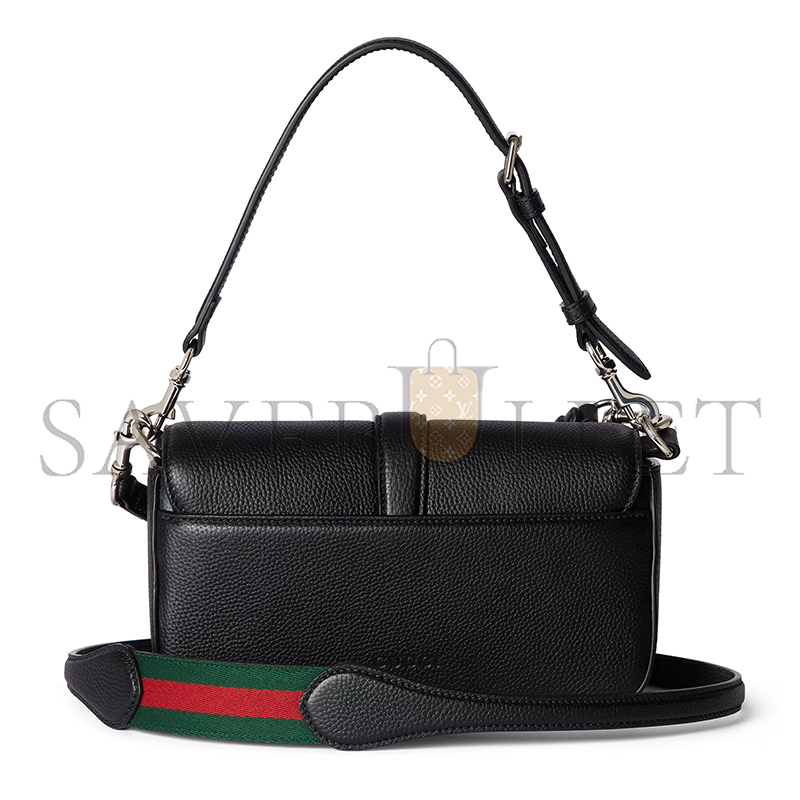 GUCCI SMALL CROSSBODY BAG WITH HOOK CLOSURE 821623 (23*13*6cm) GUCCI SMALL CROSSBODY BAG WITH HOOK CLOSURE 821623 (23*13*6cm)